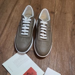 Hermes Men's Sneakers, Size 7, leather, New